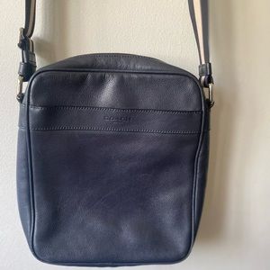 Coach Houston Men’s Crossbody Leather Flight bag